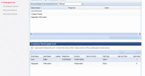 Design and development in Flex UI for online conferencing tools portal