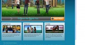 UI Design for corporate site and interaction design for 3-D virtual world online game