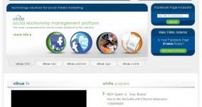 Helped design and develop the Vitrue corporate site - they've really grown, and it satisfies to see the site structure still supports such growth